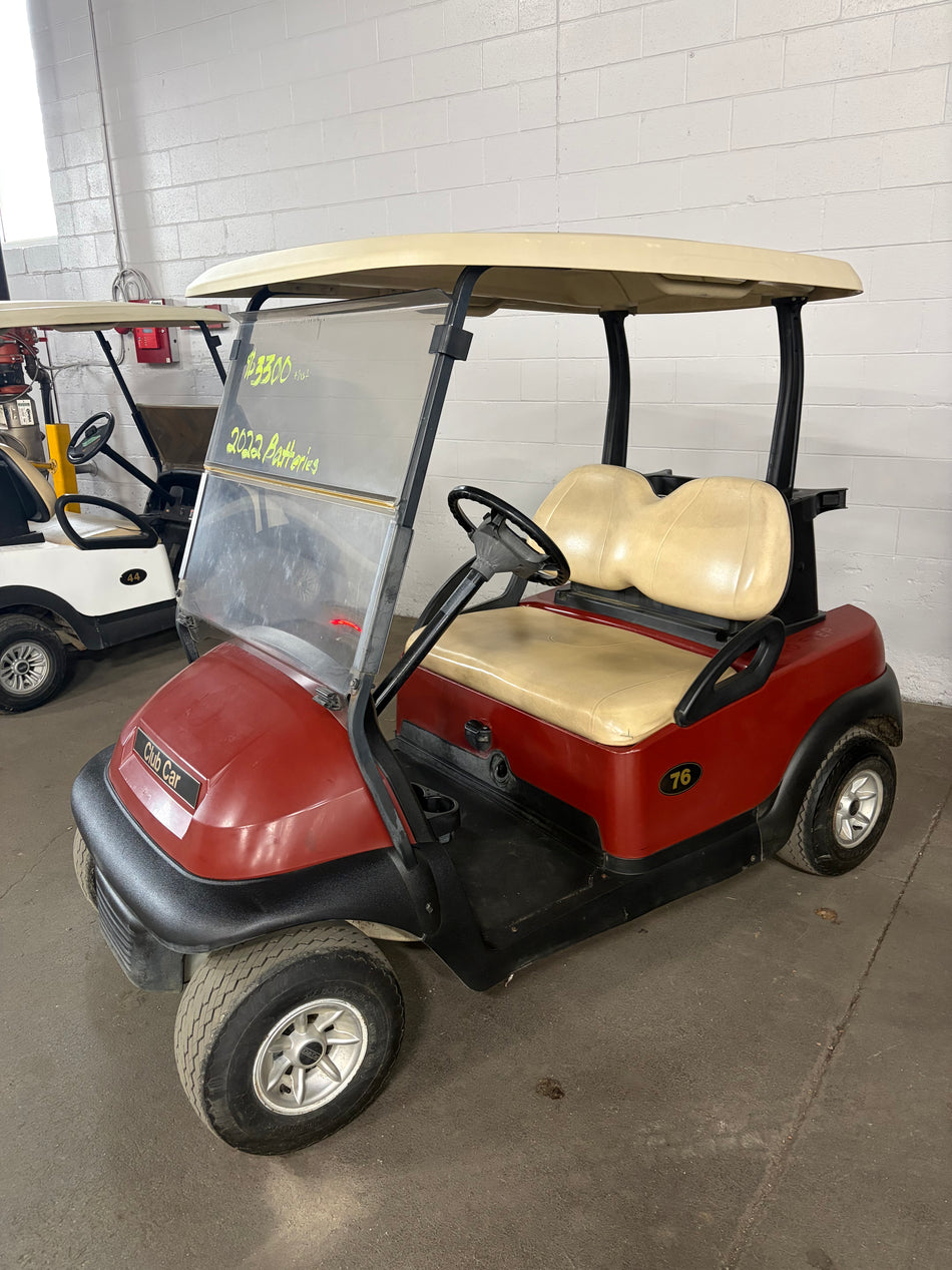 Certified - 2006 Red Electric Club Car Precedent